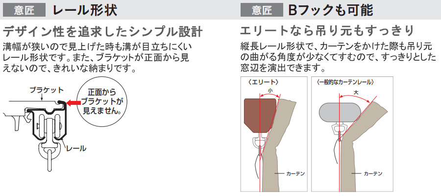 TOSO カーテンレール エリート